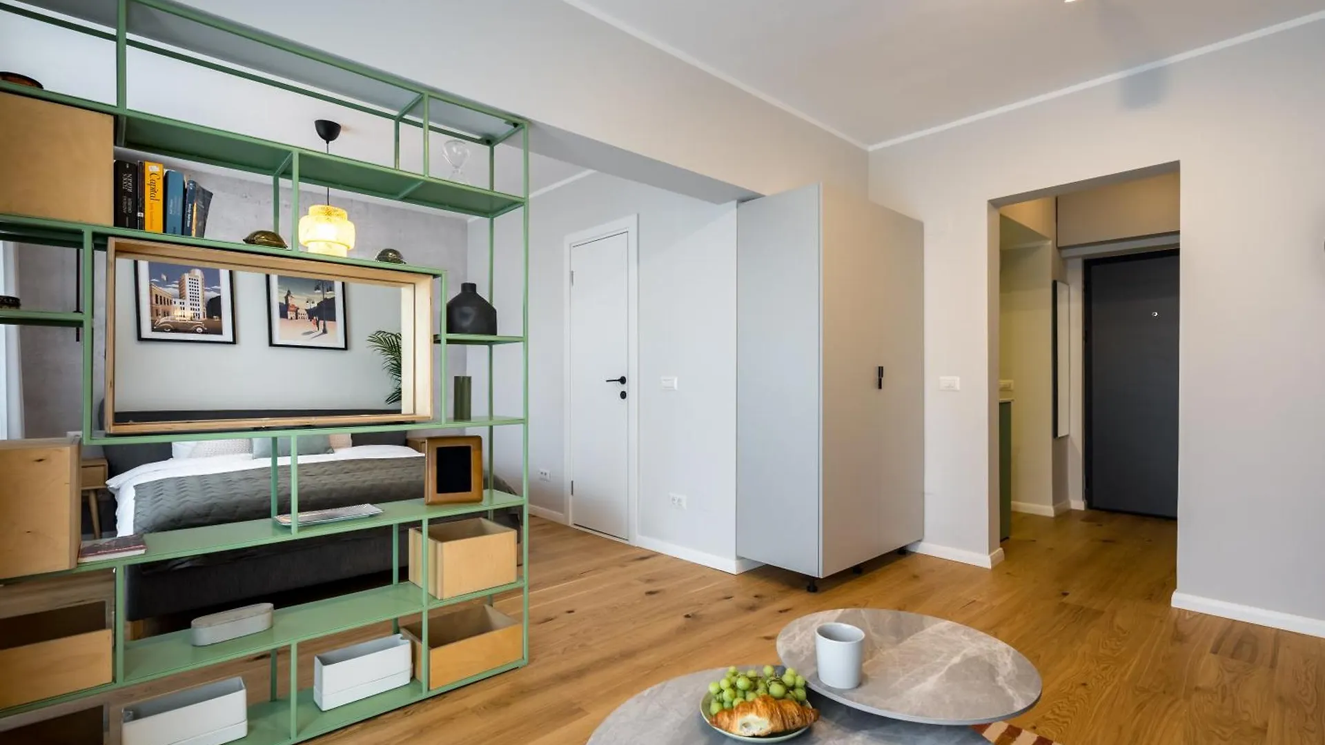 Appartement River View Studio Boekarest Roemenië